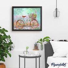 Carica l'immagine nel visualizzatore di Gallery, Diamond Painting - Bicicletta Fiorita