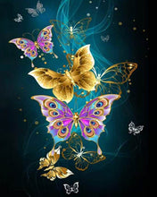 Carica l'immagine nel visualizzatore di Gallery, Diamond Painting - Farfalle Fatate a Colori