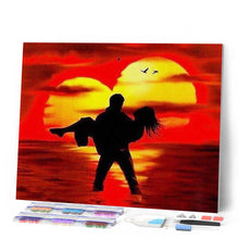 Carica l'immagine nel visualizzatore di Gallery, Diamond Painting - Amanti Sulla Spiaggia