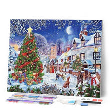 Carica l'immagine nel visualizzatore di Gallery, Diamond Painting - Villaggio Di Natale