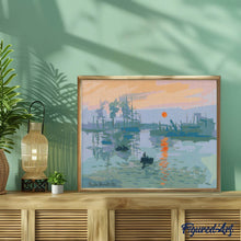 Carica l'immagine nel visualizzatore di Gallery, Diamond Painting - Impressione, levar del sole - Monet