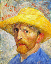 Carica l'immagine nel visualizzatore di Gallery, Diamond Painting - Autoritratto con cappello di paglia - Van Gogh