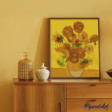 Carica l'immagine nel visualizzatore di Gallery, Diamond Painting - I Girasoli - Van Gogh