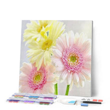 Carica l'immagine nel visualizzatore di Gallery, Diamond Painting - Margherite In Colori Pastello