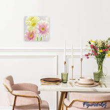 Carica l'immagine nel visualizzatore di Gallery, Diamond Painting - Margherite In Colori Pastello