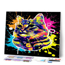 Carica l'immagine nel visualizzatore di Gallery, Diamond Painting - Gatto Street Art