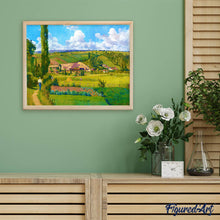 Carica l'immagine nel visualizzatore di Gallery, Diamond Painting - Paesaggio a Les Pâtis, Pontoise - Camille Pissarro