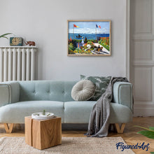 Carica l'immagine nel visualizzatore di Gallery, Diamond Painting - La terrazza a Sainte-Adresse, Monet