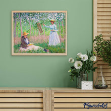 Carica l'immagine nel visualizzatore di Gallery, Diamond Painting - Nel bosco a Giverny, Monet