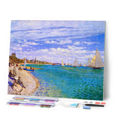 Carica l'immagine nel visualizzatore di Gallery, Diamond Painting - Regata a Sainte-Adresse - Monet