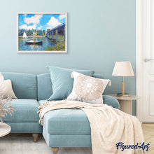 Carica l'immagine nel visualizzatore di Gallery, Diamond Painting - Il ponte di Argenteuil - Monet