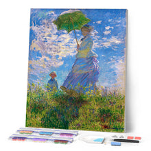 Carica l'immagine nel visualizzatore di Gallery, Diamond Painting - La passeggiata (Camille Monet con il figlio Jean sulla collina) - Monet