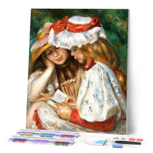 Carica l'immagine nel visualizzatore di Gallery, Diamond Painting - Due ragazze che leggono, Renoir