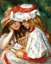 Carica l'immagine nel visualizzatore di Gallery, Diamond Painting - Due ragazze che leggono, Renoir