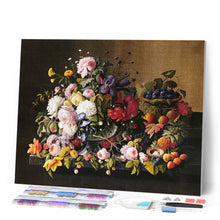 Carica l'immagine nel visualizzatore di Gallery, Diamond Painting - Fiori e frutti, Severin Roesen