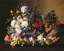 Carica l'immagine nel visualizzatore di Gallery, Diamond Painting - Fiori e frutti, Severin Roesen