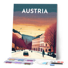 Carica l'immagine nel visualizzatore di Gallery, Diamond Painting - Poster di viaggio a Vienna