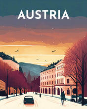 Carica l'immagine nel visualizzatore di Gallery, Diamond Painting - Poster di viaggio a Vienna
