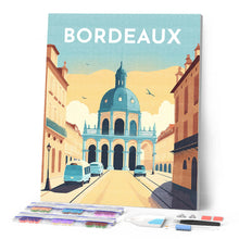 Carica l'immagine nel visualizzatore di Gallery, Diamond Painting - Poster di viaggio a Bordeaux