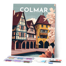 Carica l'immagine nel visualizzatore di Gallery, Diamond Painting - Poster di viaggio a Colmar