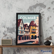 Carica l'immagine nel visualizzatore di Gallery, Diamond Painting - Poster di viaggio a Colmar