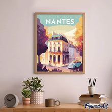 Carica l'immagine nel visualizzatore di Gallery, Diamond Painting - Poster di viaggio a Nantes
