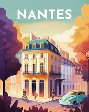 Carica l'immagine nel visualizzatore di Gallery, Diamond Painting - Poster di viaggio a Nantes