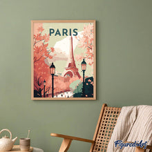 Carica l'immagine nel visualizzatore di Gallery, Diamond Painting - Poster di viaggio a Parigi II