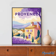 Carica l'immagine nel visualizzatore di Gallery, Diamond Painting - Poster di viaggio in Provenza