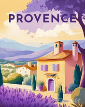 Carica l'immagine nel visualizzatore di Gallery, Diamond Painting - Poster di viaggio in Provenza