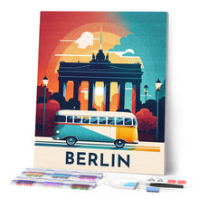 Carica l'immagine nel visualizzatore di Gallery, Diamond Painting - Poster di viaggio a Berlino