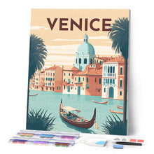 Carica l'immagine nel visualizzatore di Gallery, Diamond Painting - Poster di viaggio a Venezia
