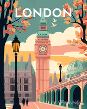 Carica l'immagine nel visualizzatore di Gallery, Diamond Painting - Poster di viaggio a Londra 2