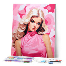 Carica l'immagine nel visualizzatore di Gallery, Diamond Painting - Blonde Pink Diva