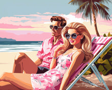 Carica l'immagine nel visualizzatore di Gallery, Diamond Painting - Pink Duo alle Maldive