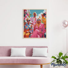 Carica l&#39;immagine nel visualizzatore di Gallery, Diamond Painting - Pink Club