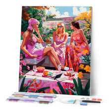 Carica l'immagine nel visualizzatore di Gallery, Diamond Painting - Pink Club in Giardino