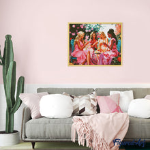 Carica l&#39;immagine nel visualizzatore di Gallery, Diamond Painting - Pink Club nel Roseto