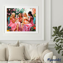 Carica l'immagine nel visualizzatore di Gallery, Diamond Painting - Pink Club nel Roseto