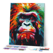 Carica l'immagine nel visualizzatore di Gallery, Diamond Painting - Orango Astratto Colorato