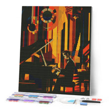 Carica l'immagine nel visualizzatore di Gallery, Diamond Painting - Pianista Art Deco