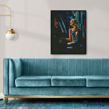 Carica l'immagine nel visualizzatore di Gallery, Diamond Painting - Donna al Piano Art Deco