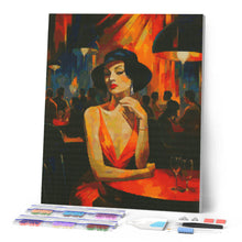 Carica l'immagine nel visualizzatore di Gallery, Diamond Painting - Donna in un club Art Deco