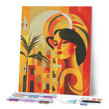 Carica l'immagine nel visualizzatore di Gallery, Diamond Painting - Donna a Cuba Art Deco