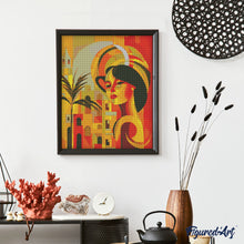 Carica l'immagine nel visualizzatore di Gallery, Diamond Painting - Donna a Cuba Art Deco