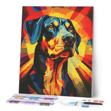 Carica l'immagine nel visualizzatore di Gallery, Diamond Painting - Cane Art Deco