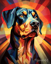 Carica l'immagine nel visualizzatore di Gallery, Diamond Painting - Cane Art Deco