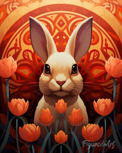 Carica l'immagine nel visualizzatore di Gallery, Diamond Painting - Coniglio Art Deco