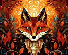 Carica l'immagine nel visualizzatore di Gallery, Diamond Painting - Volpe Art Deco