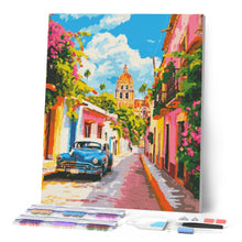 Carica l'immagine nel visualizzatore di Gallery, Diamond Painting - Auto Vintage a Città del Messico